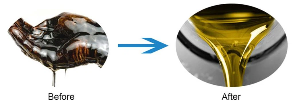 used oil recycling plant